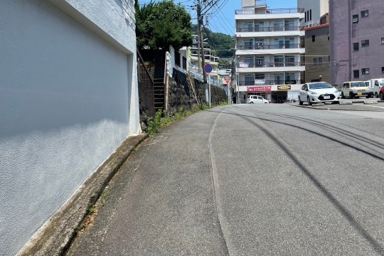 前面道路