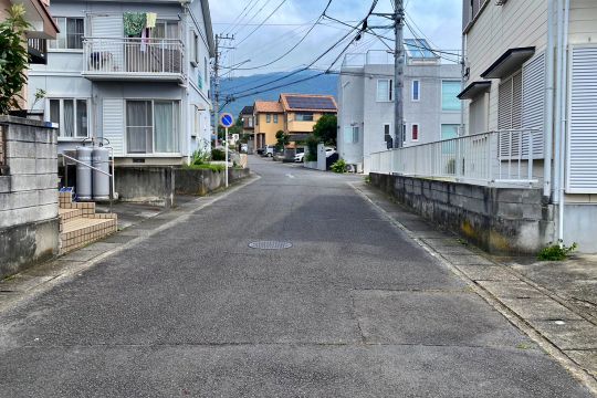 前面道路