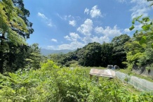 湯河原町宮上 約1261坪売地 陽当たり良好 高台