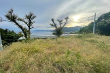 湯河原町吉浜 相模湾・初島・大島望む整形地 駅徒歩圏内