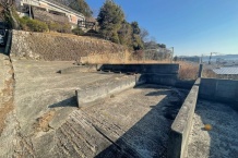 湯河原町宮下 駅徒歩11分 相模湾と市街地一望の77坪土地