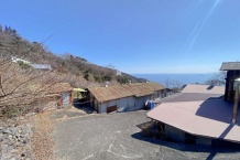 熱海市伊豆山 相模湾一望の高台・保養所などに最適 約296坪売地