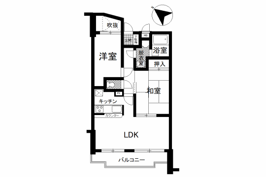 エルマール真鶴　海・山眺望　2LDK